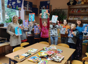 Walentynkowo-zimowe warsztaty w Filii nr 4 MBP w Radomsku