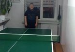 Patryk przygotowujący się do gry